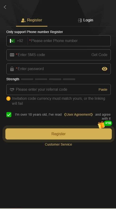 3O Game register